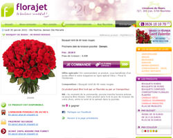Une fiche produit de Florajet